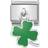 Nomination Composable Classic Link Green Four Leaf Clover Charm - Silver/Green