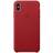 Apple Leather Case (PRODUCT)RED for iPhone XS Max