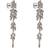 Lily and Rose Petite Laurel Earrings - Silver