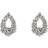 Lily and Rose Petite Alice Earrings - Silver/Transparent