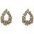 Lily and Rose Petite Alice Earrings - Gold/Black