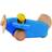 Bajo Wooden Plane With Pilot