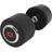 Gorilla Sports Premium Rubber Dumbbell 25kg