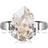 Caroline Svedbom Mini Drop Ring - Silver/Transparent