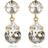 Caroline Svedbom Classic Drop Gold Plated Earrings w. Swarovski Crystals