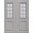 Diplomat SVE;SVFa Ytterdörr Cotswoldglas S 3502-Y V (150x210cm)