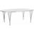Fritz Hansen Super Elliptical B614 Spisebord 120x240cm