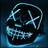 El Wire Purge LED Mask Turkis