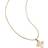 Aagaard Dagmarkors Pendant Necklace - Gold/Diamond