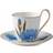 Royal Copenhagen Flora Cornflower High Handled Tekop 26.6cl