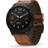 Garmin Fenix 6X Sapphire with Leather Band