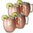 Relaxdays Moscow Mule Mugg 50cl 4st