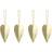 ferm LIVING Heart Juletræspynt 15cm 4stk