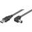 Goobay USB A - USB B (angled) 2.0 1m