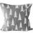 Fine Little Day Gran Cushion Cover Grey/White (48x48cm)