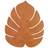 Lind DNA Monstera Leaf Place Mat Gold, Yellow, Red, Black, Orange, Brown, Green (26x22cm)