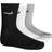 Nike Value Cotton Crew Training Socks 3-pack - Grey/White/Black