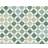 Cole & Son Tapete Zellige von Olive Print Room Blue verde