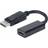 EXC HDMI-DisplayPort 1.2 M-F 0.1m