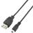 Renkforce USB A - USB Mini-B 2.0 1m