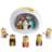 Alessi Christmas scrub including figures Decoration 13.5cm