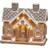 Konstsmide Gingerbread House Brown Christmas Village 25cm