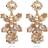 Caroline Svedbom Mini Dione Earrings - Gold/Silk