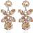 Caroline Svedbom Mini Dione Earrings - Silver/Silk
