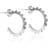 Sophie By Sophie Pyramid S Earrings - Silver