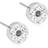 Blomdahl Brilliance Plenary Earrings - Silver/Black