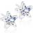 Blomdahl Star Magical Plastic Earrings w. Swarovski Crystals (15‑0108‑01)
