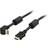 Deltaco HDMI - HDMI High Speed with Ethernet (angled) 2m
