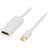 Deltaco HDMI - DisplayPort Mini F-M 1m