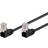 Goobay U/UTP Cat5e RJ45 (2x angled) 1m