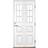 Leksandsdörren Tradition Granberg Ytterdörr Klarglas S 1502-Y50R H (100x210cm)