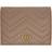 Gucci GG Marmont Card Case Wallet - Dusty Pink