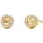 Michael Kors Boucles d'oreilles à fermoir à poussette MKC1033AN710 925 Argent Jaune Doré