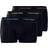 Calvin Klein Cotton Stretch Low Rise Trunks 3-pack - Black