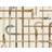 Cole & Son Fornasetti Tapete Bastoni von and Cream creme