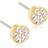 Blomdahl GT Brilliance Plenary Earrings - Gold/Transparent