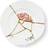 Seletti Kintsugi Flat tallrik 27.5cm