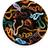 Seletti Toiletpaper Snakes Dinner Plate 27cm