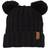 Lindberg Roxtuna Pompom Hat Black Unisex