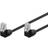 Goobay F/UTP Cat5e RJ45 (2x angled) 3m