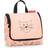 Reisenthel beauty case S kids cats and dogs rosa arancione