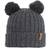 Lindberg Roxtuna Pompom Hat Grey Unisex