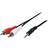 LogiLink 3.5mm - 2RCA 1.5m