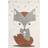 AFKliving Fox Kid's Rug 39.4x59.1"