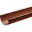 Plastmo Brun Rain Gutter (5110400)