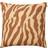 Chhatwal & Jonsson Zebra Copricuscino Marrone (50x50cm)